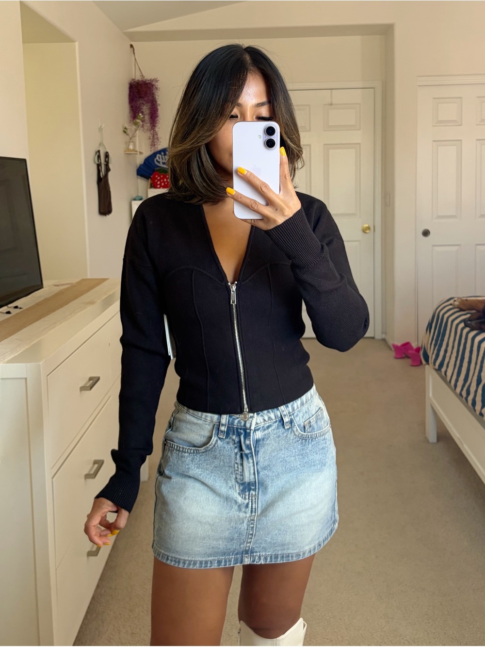 Good American - Bustier Sweater